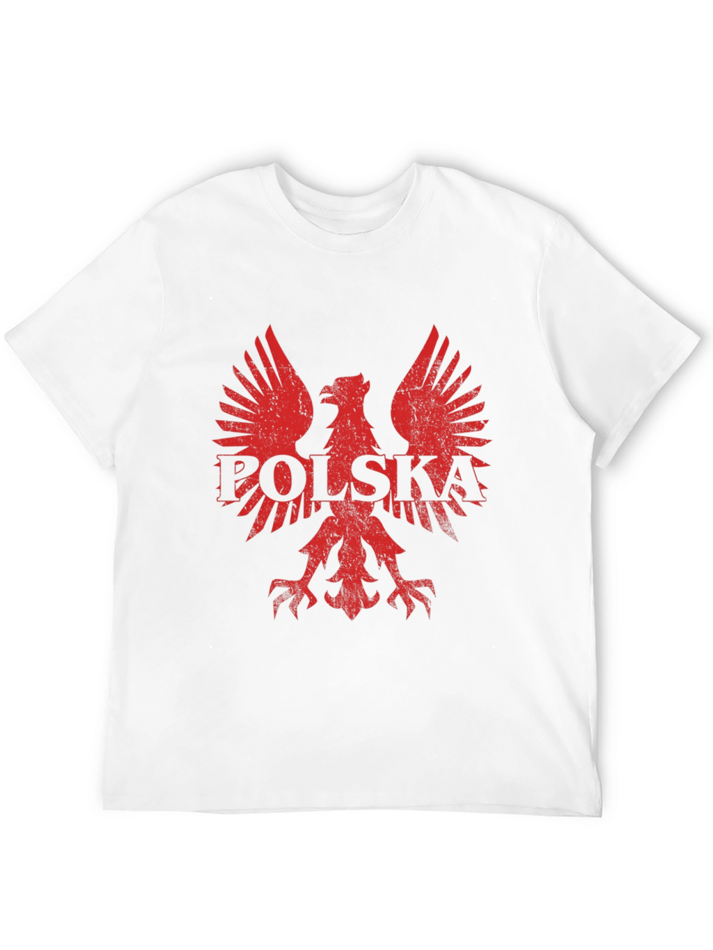 Retro Polska Eagle Graphic T-Shirt