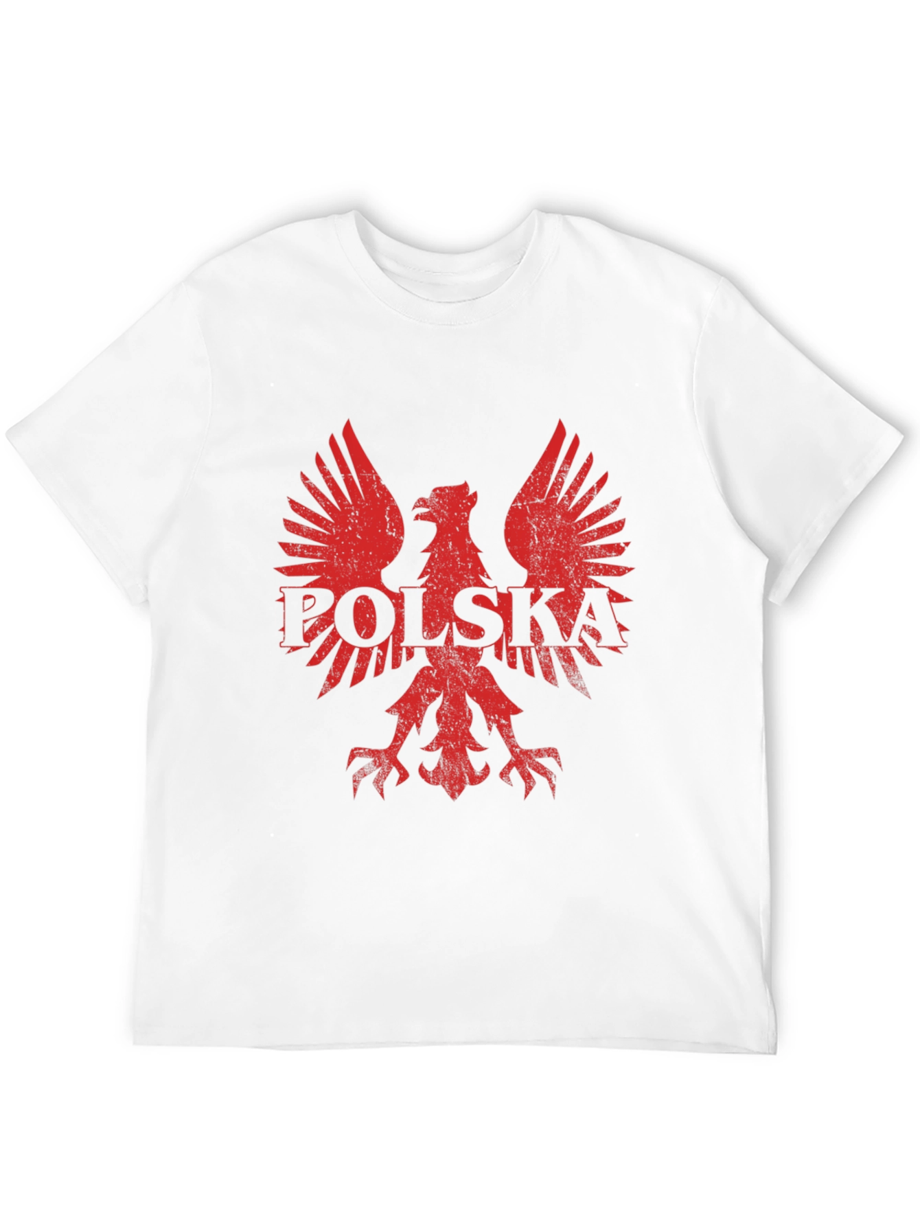 Retro Polska Eagle Graphic T-Shirt