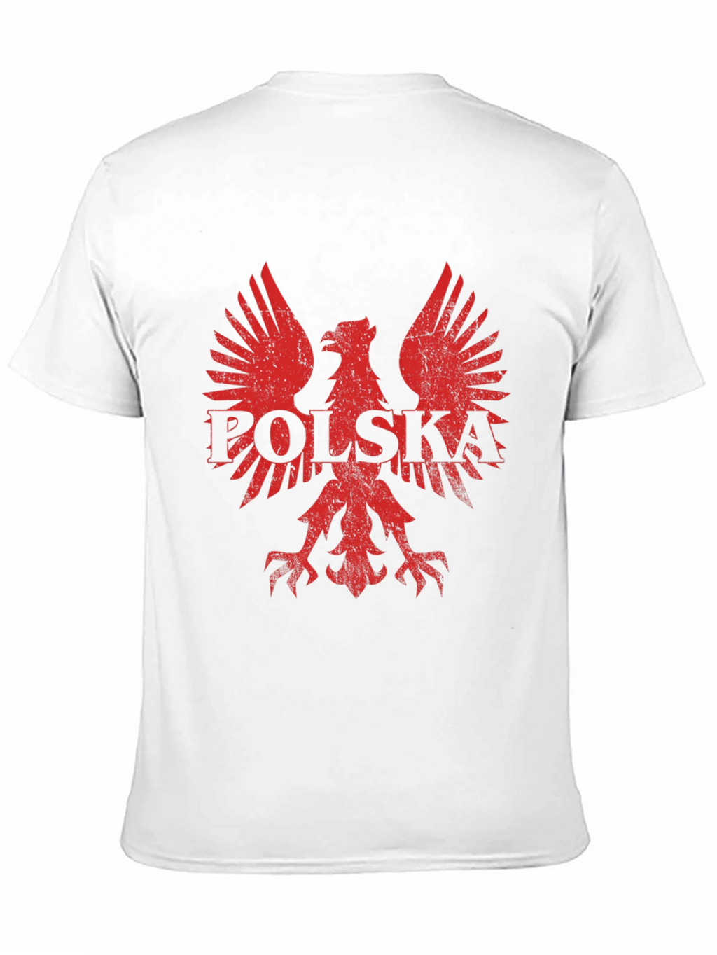 Retro Polska Eagle Graphic T-Shirt