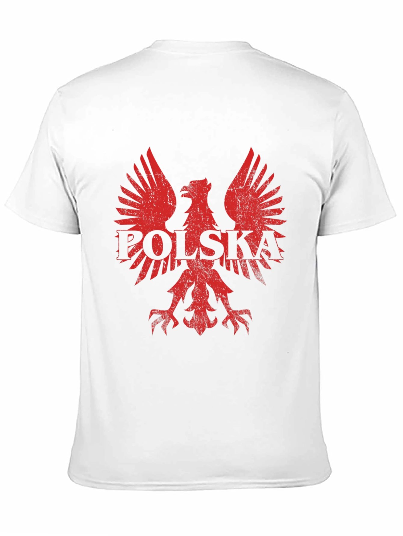 Retro Polska Eagle Graphic T-Shirt