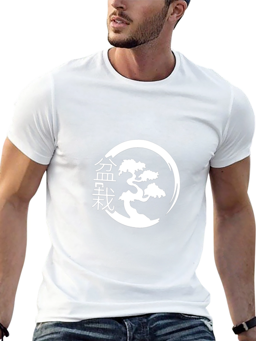 Bonsai Tree Graphic Tee - Black
