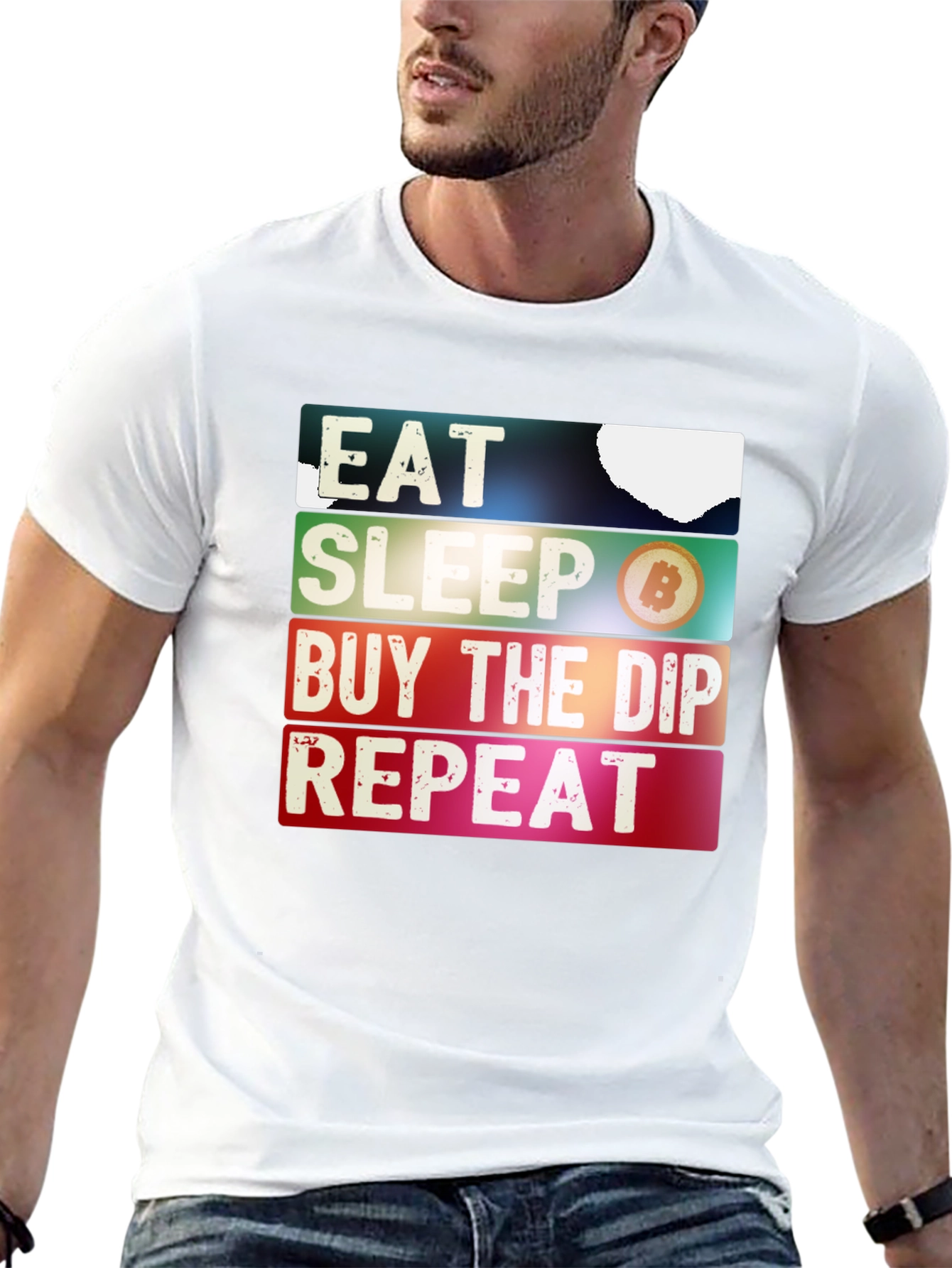 Eat Sleep Buy the Dip Repeat T-Shirt