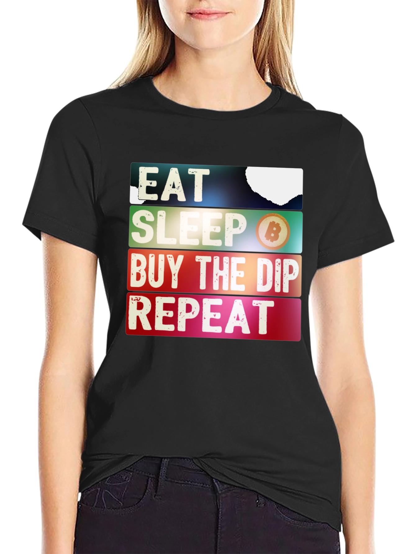 Eat Sleep Buy the Dip Repeat T-Shirt