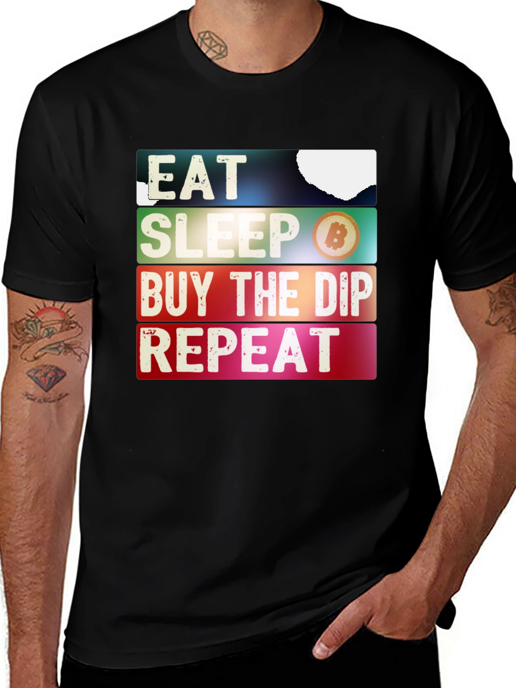 Eat Sleep Buy the Dip Repeat T-Shirt
