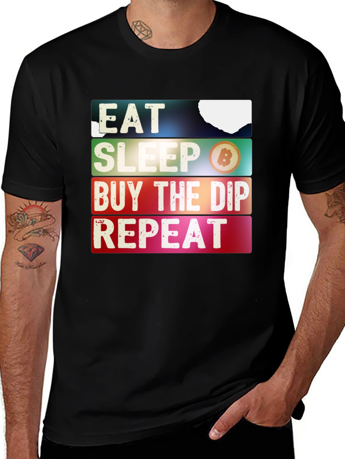 Eat Sleep Buy the Dip Repeat T-Shirt