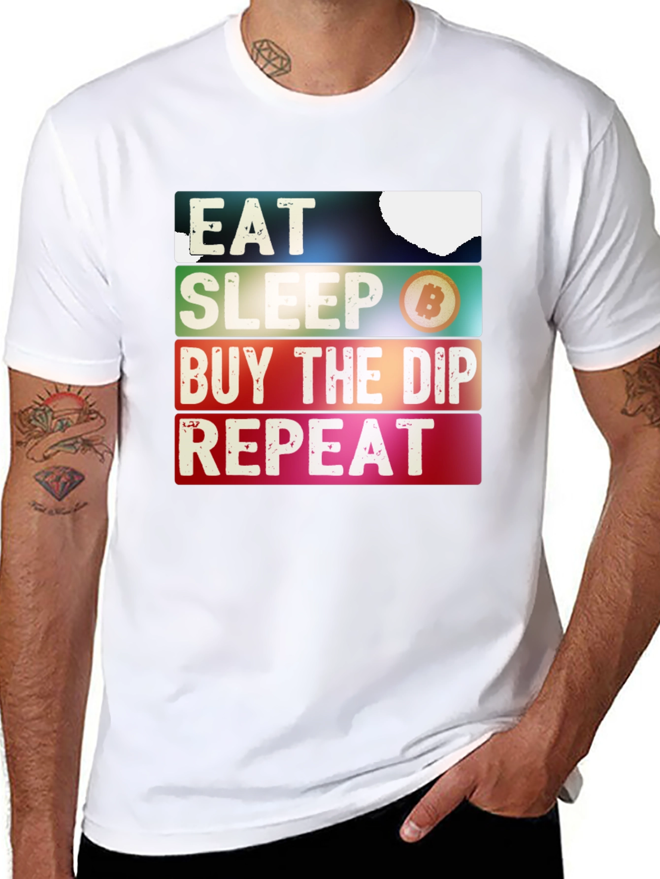 Eat Sleep Buy the Dip Repeat T-Shirt