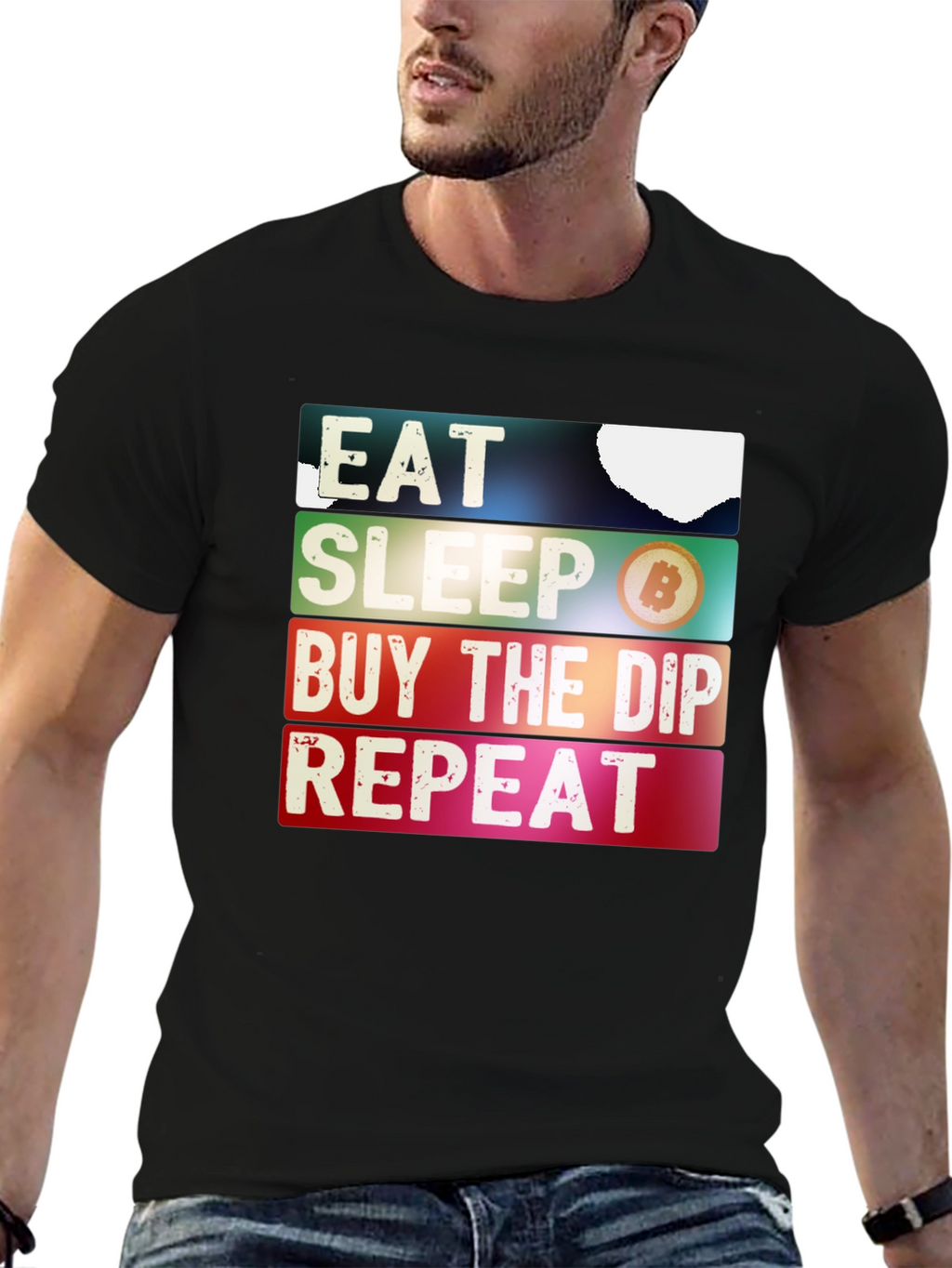 Eat Sleep Buy the Dip Repeat T-Shirt