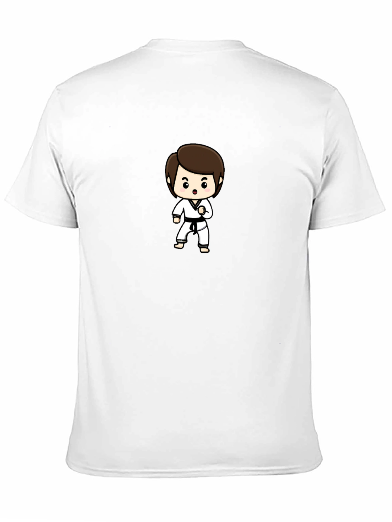 Karate Kid Cartoon T-Shirt - Black
