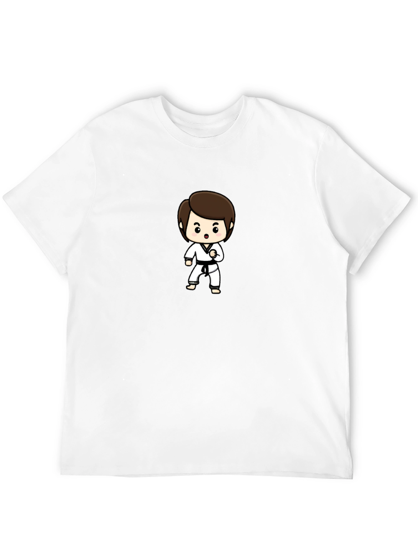 Karate Kid Cartoon T-Shirt - Black