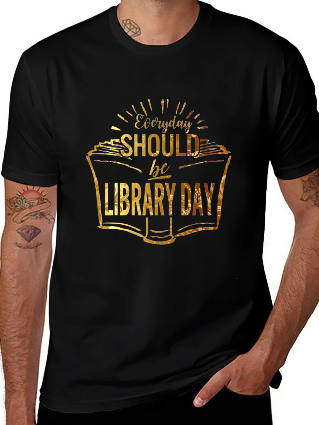 Everyday Should be Library Day T-Shirt