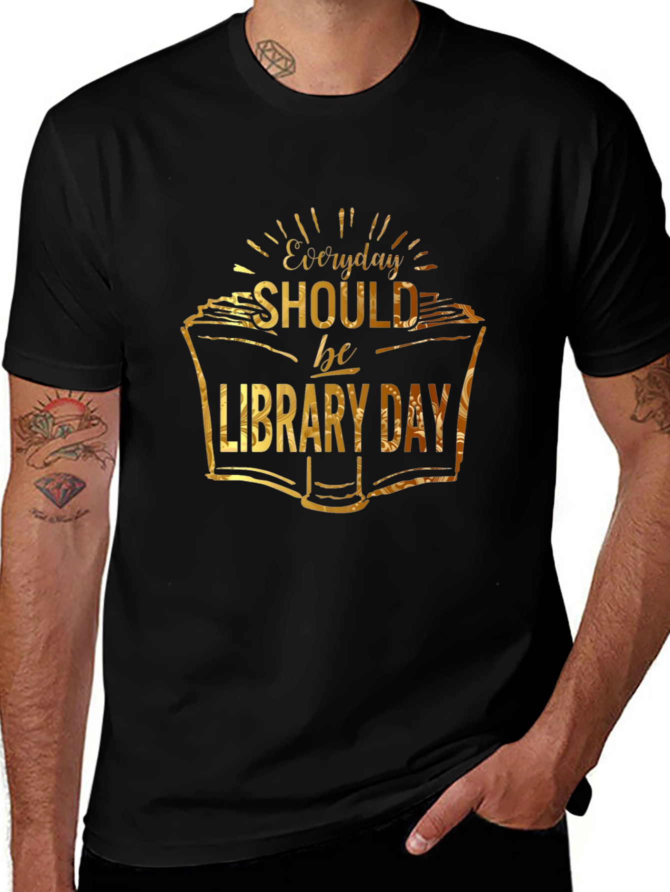 Everyday Should be Library Day T-Shirt