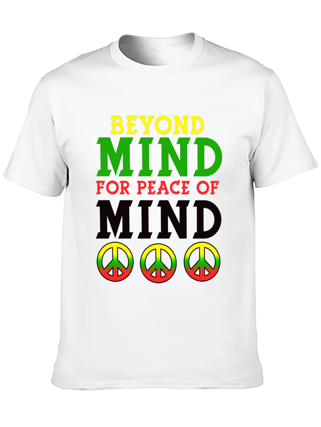 Beyond Mind Peace Graphic Tee - Black