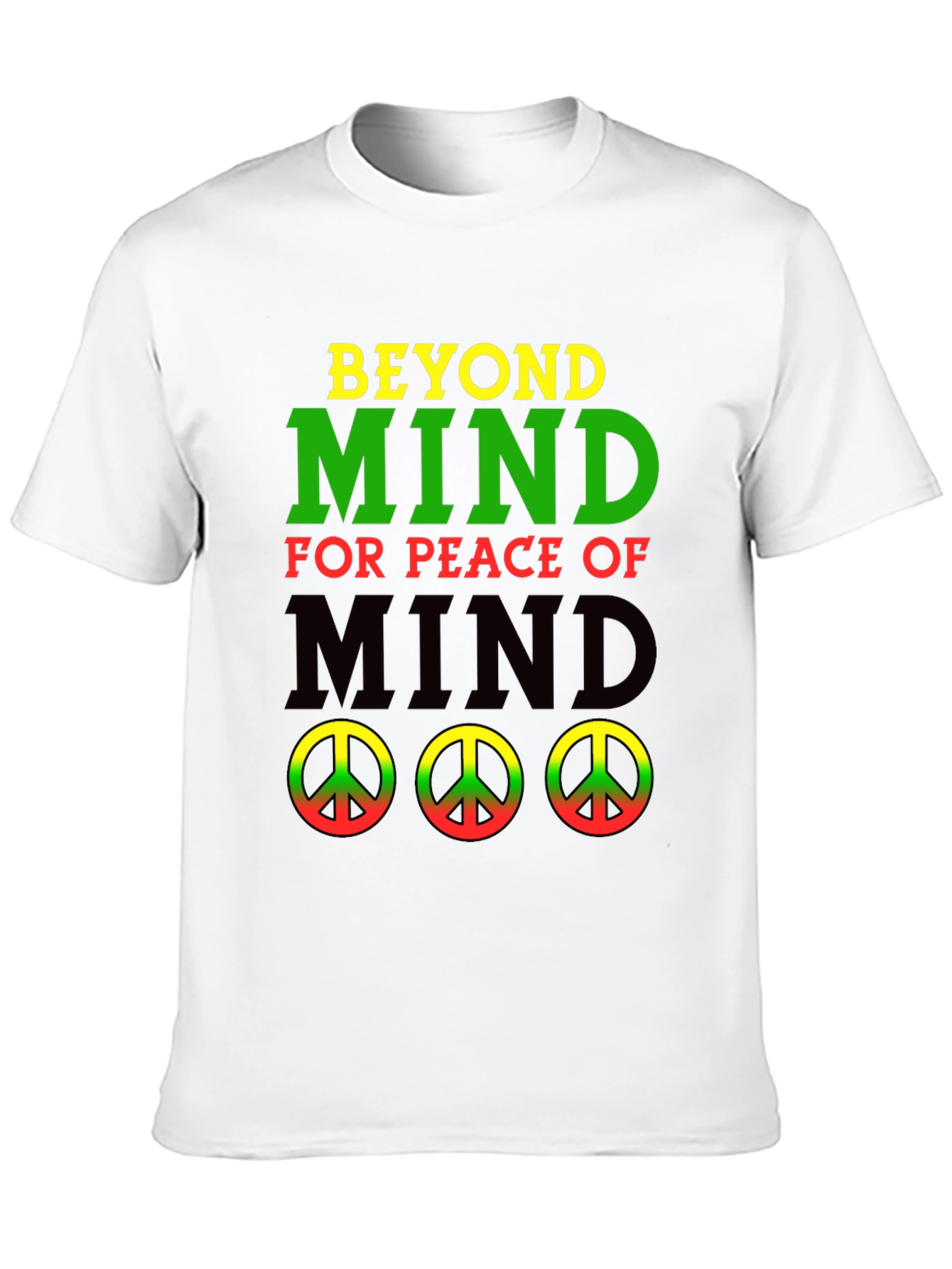 Beyond Mind Peace Graphic Tee - Black
