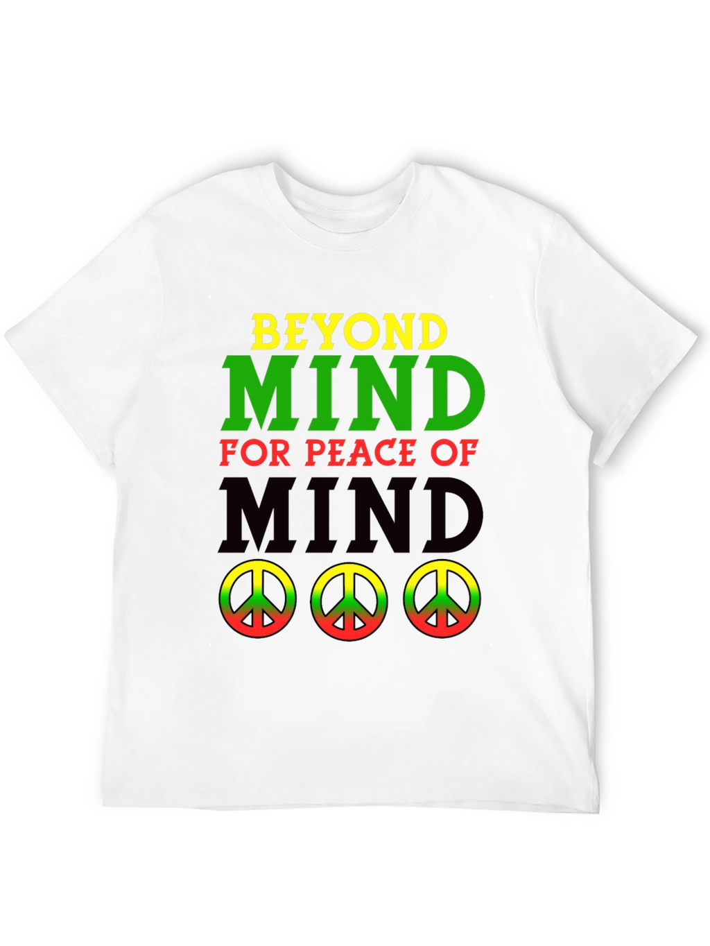 Beyond Mind Peace Graphic Tee - Black
