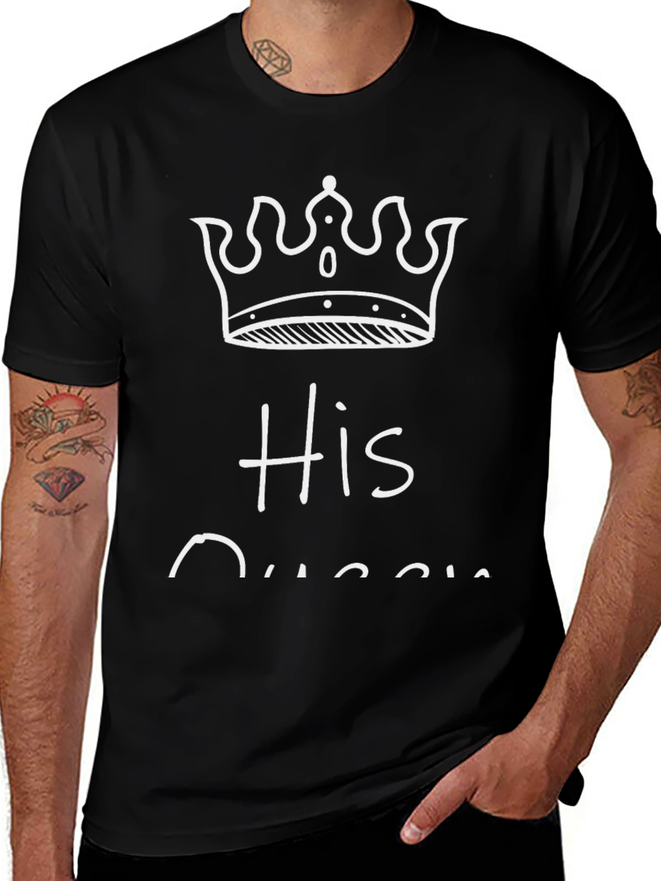 His Queen Graphic Tee