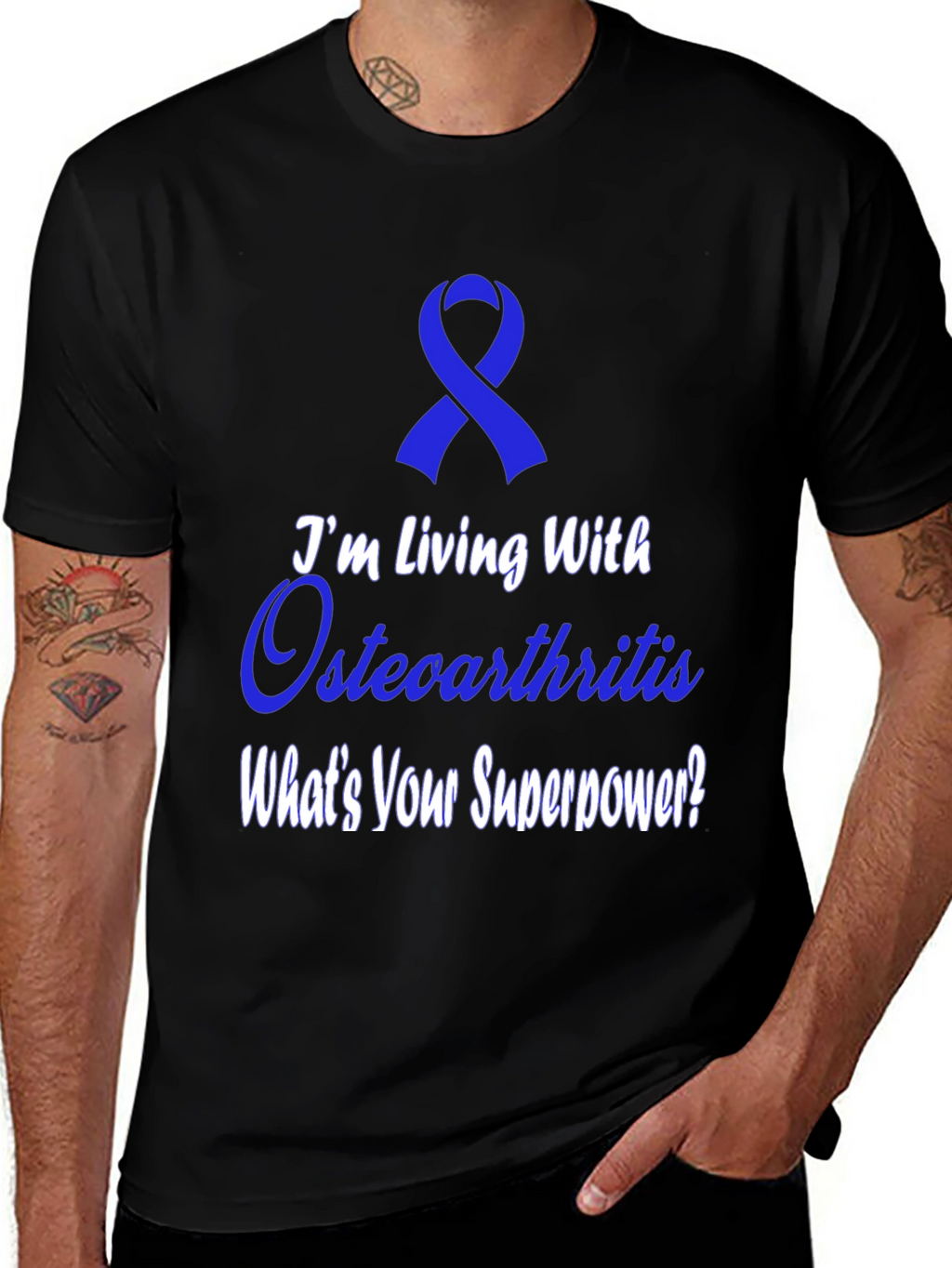 Osteoarthritis Awareness T-Shirt - Whats Your Superpower?