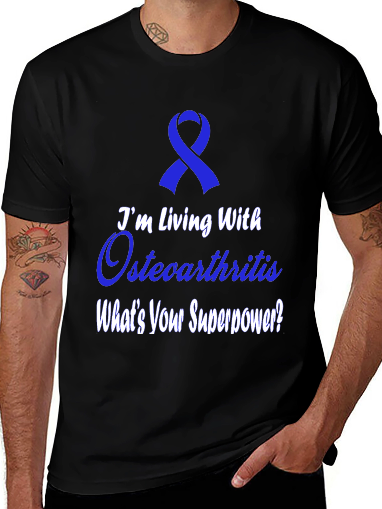 Osteoarthritis Awareness T-Shirt - Whats Your Superpower?