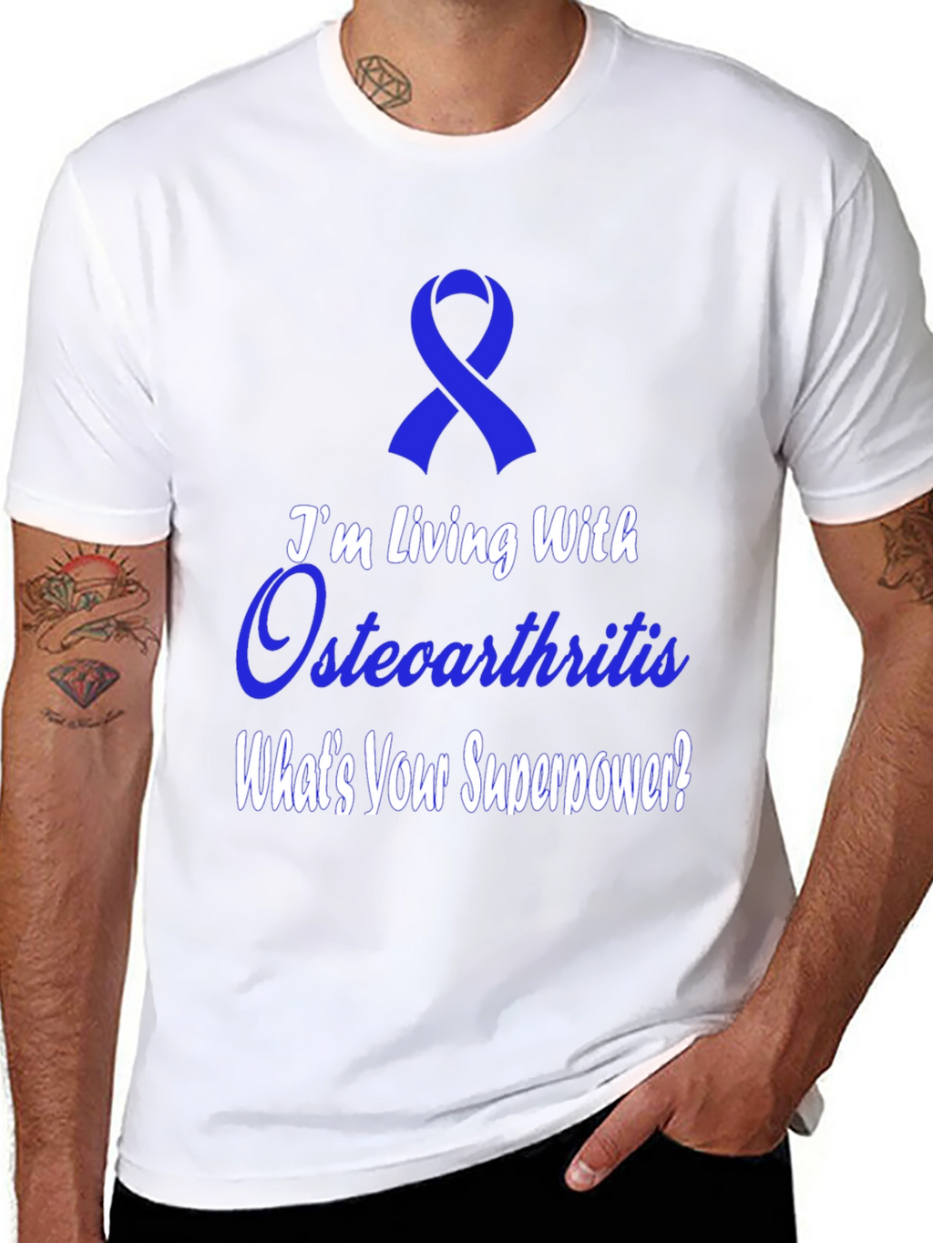 Osteoarthritis Awareness T-Shirt - Whats Your Superpower?