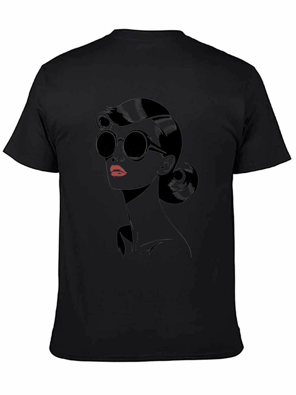 Retro Glam T-Shirt - Chic Graphic Tee