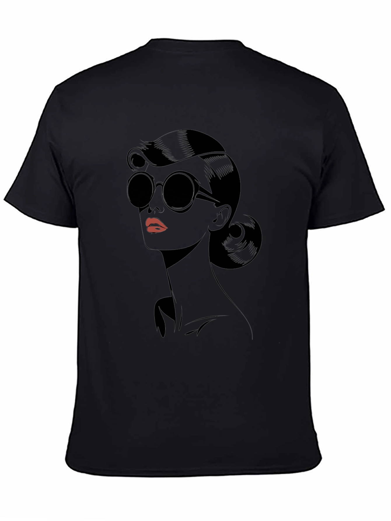 Retro Glam T-Shirt - Chic Graphic Tee
