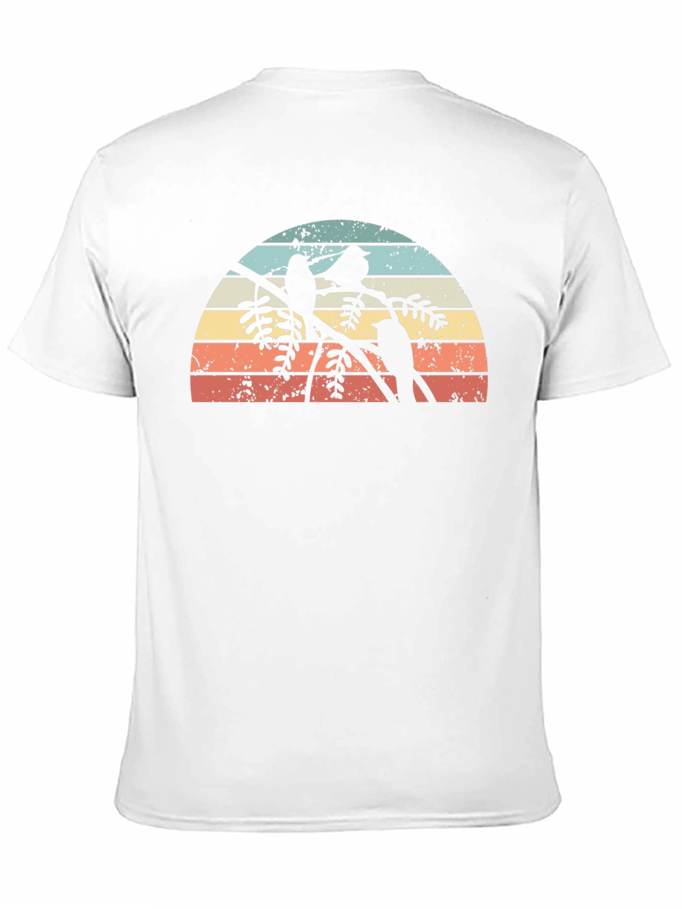 Vintage Bird Silhouette T-Shirt