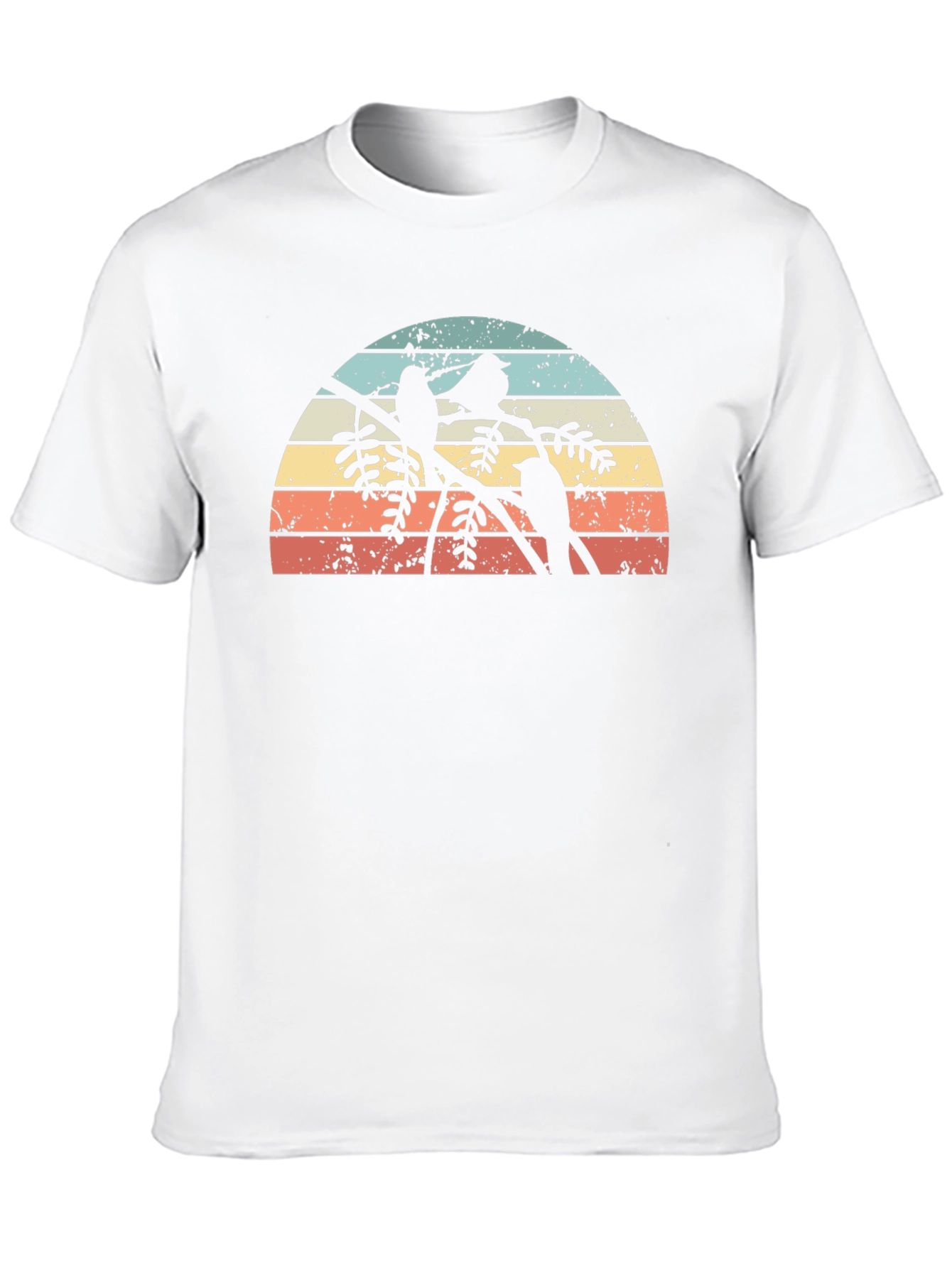 Vintage Bird Silhouette T-Shirt