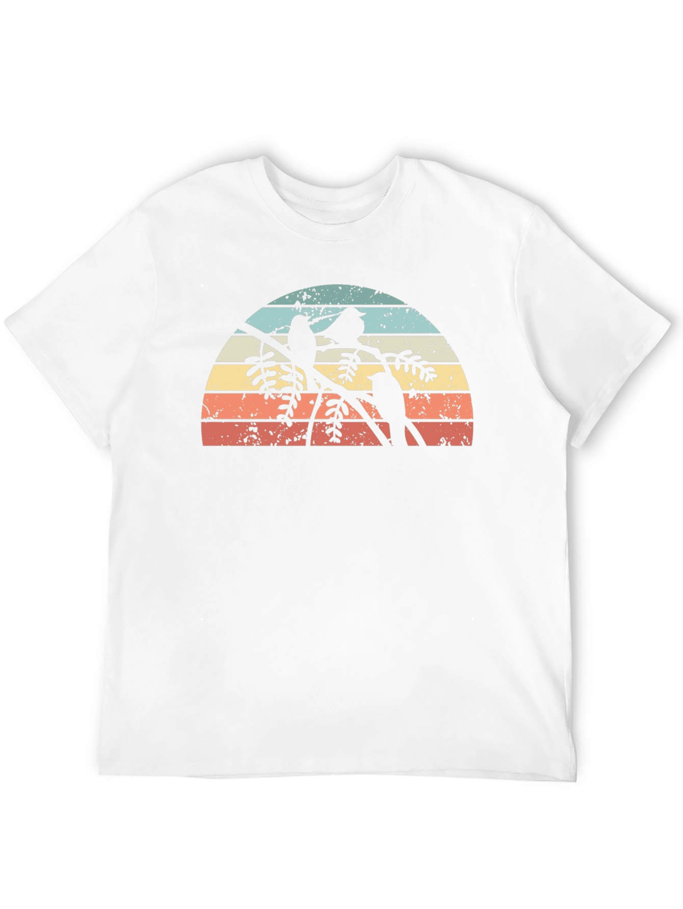 Vintage Bird Silhouette T-Shirt