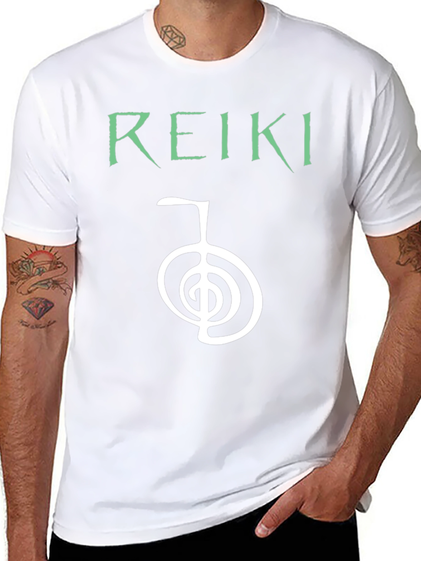 Reiki Symbol T-Shirt - Healing Energy Tee