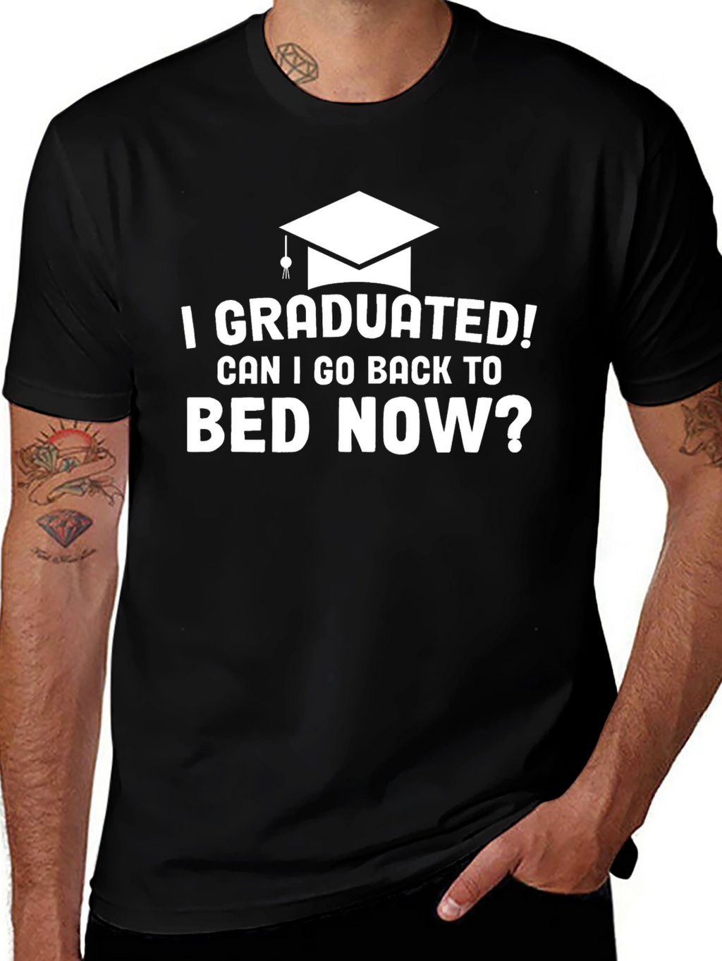 I Graduated! Funny Graduation T-Shirt