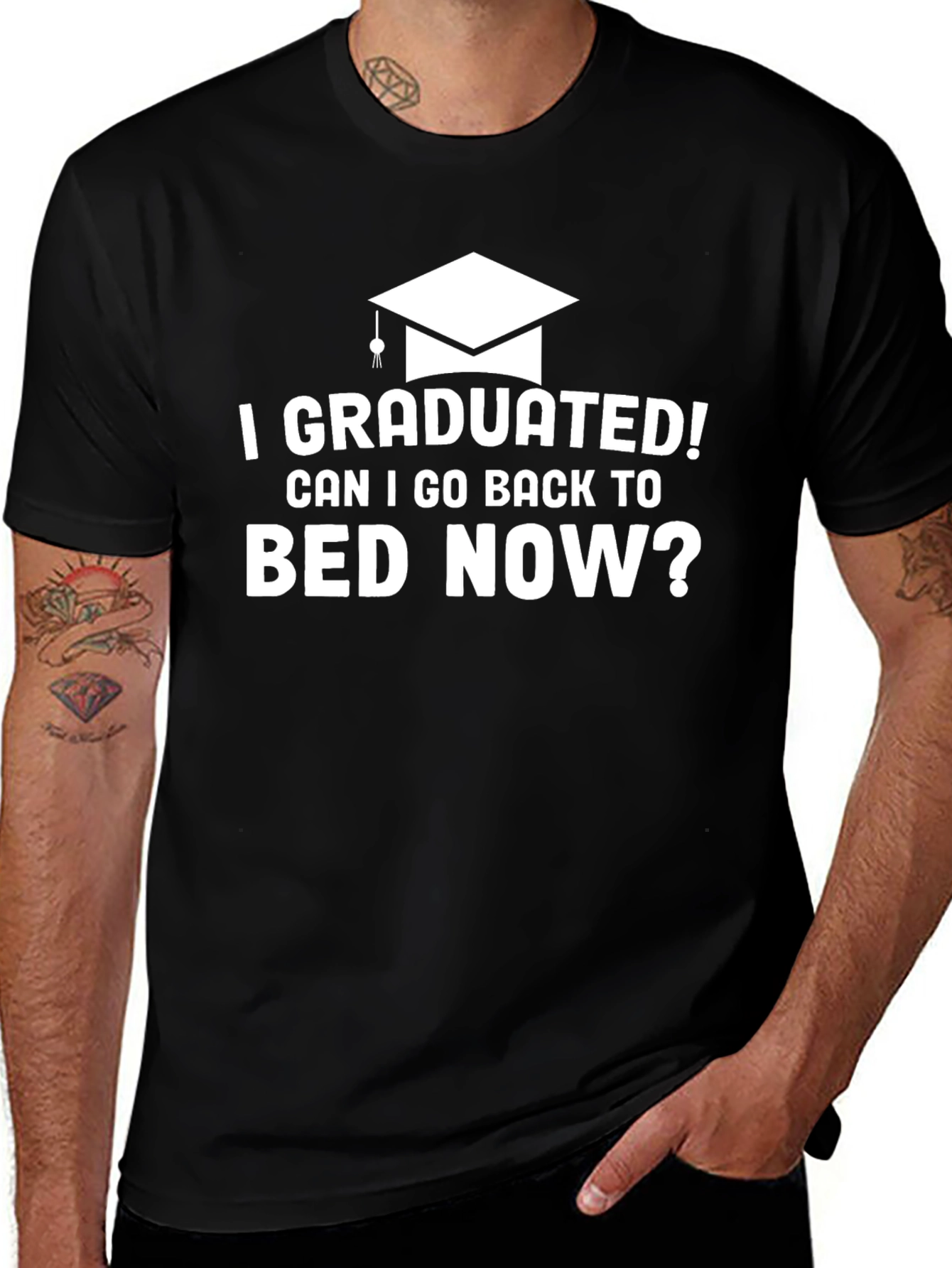 I Graduated! Funny Graduation T-Shirt