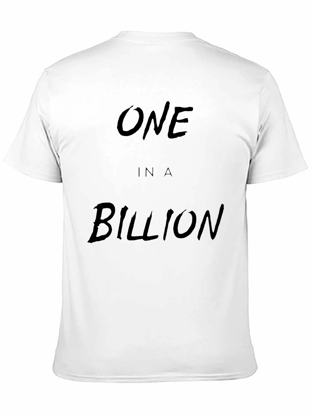 One in a Billion Black Graphic Tee