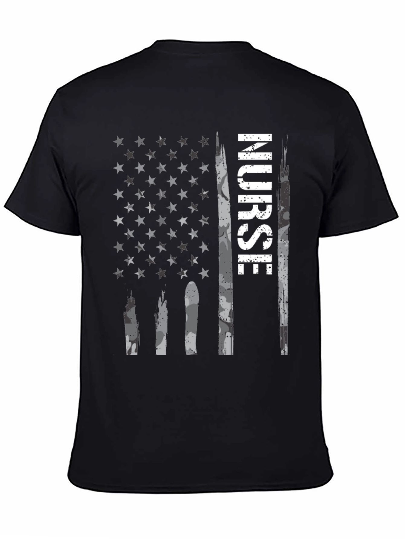 Nurse American Flag T-Shirt