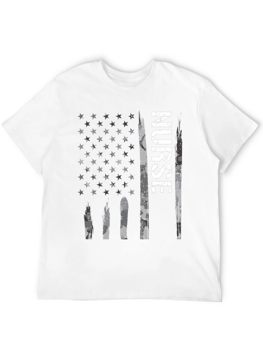 Nurse American Flag T-Shirt