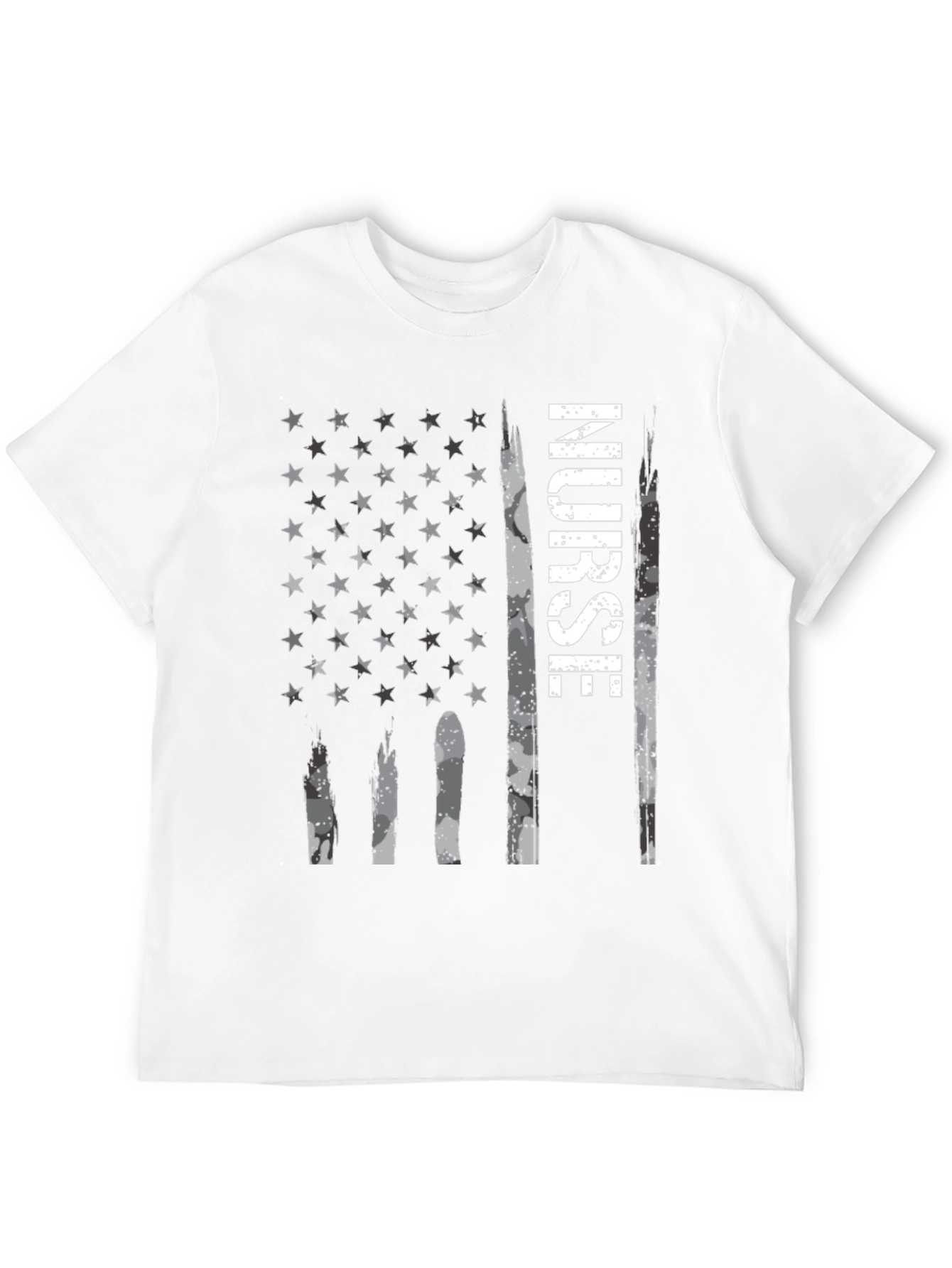 Nurse American Flag T-Shirt
