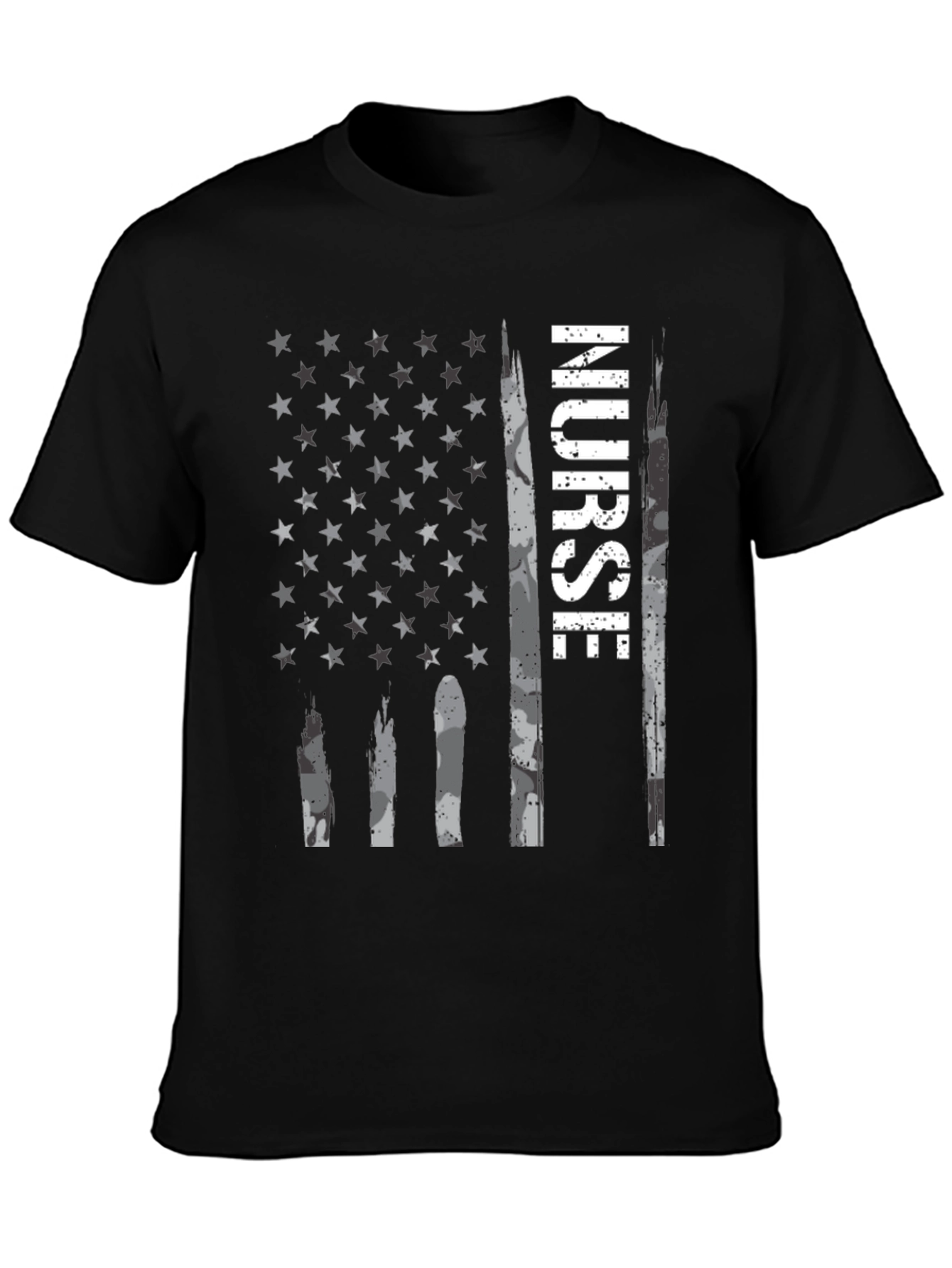 Nurse American Flag T-Shirt