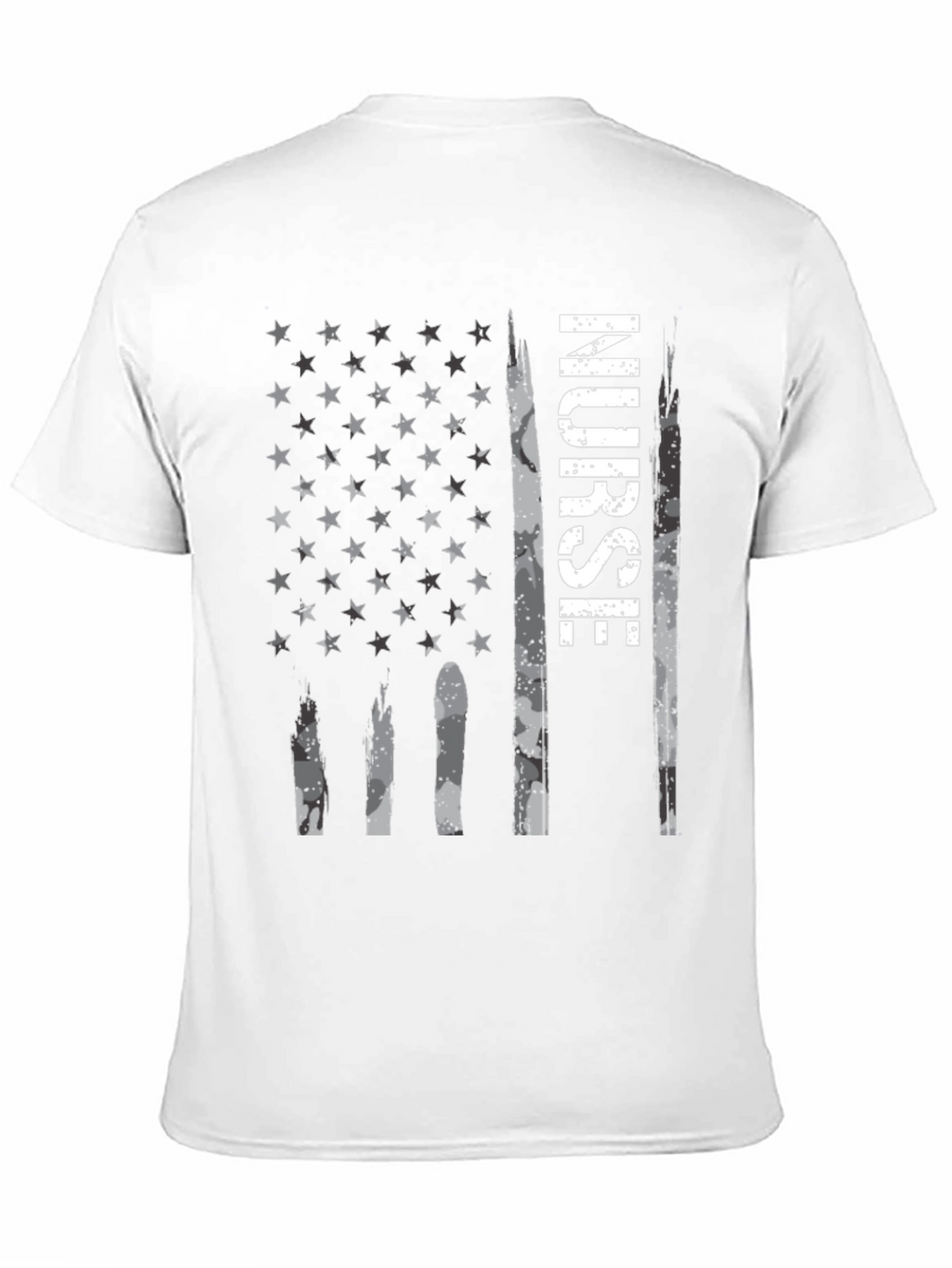 Nurse American Flag T-Shirt