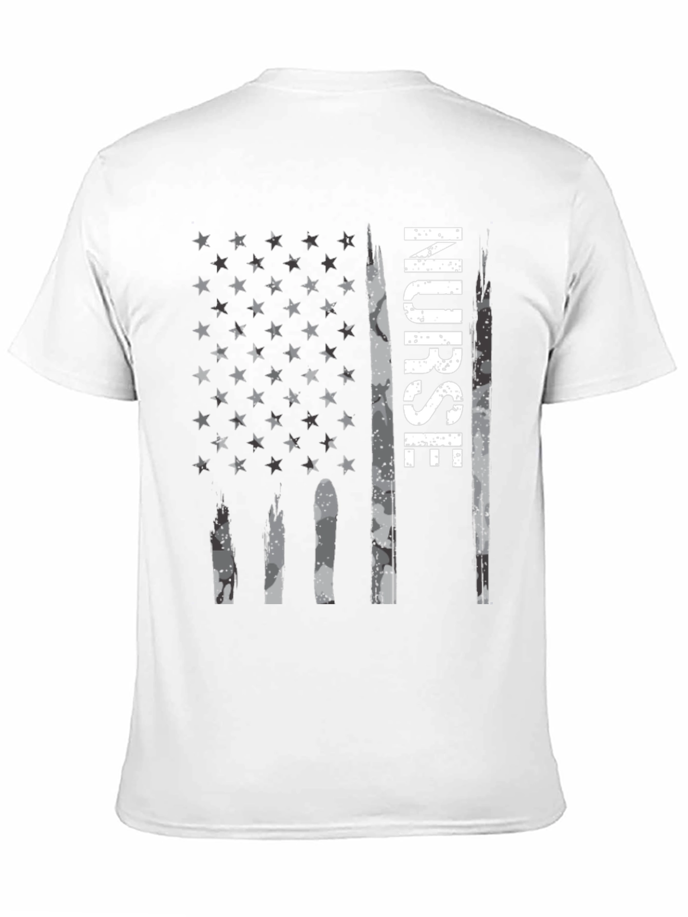 Nurse American Flag T-Shirt