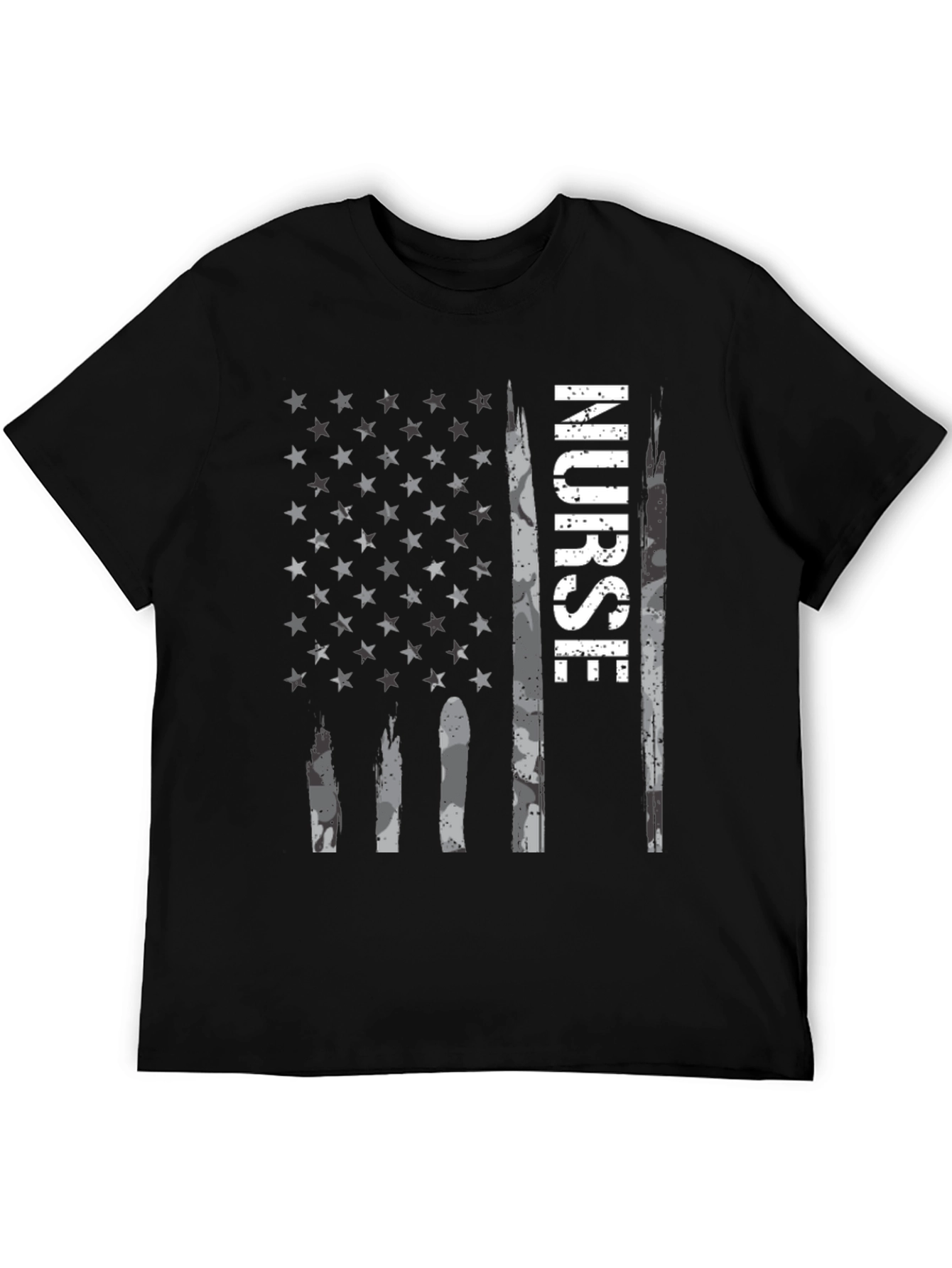 Nurse American Flag T-Shirt