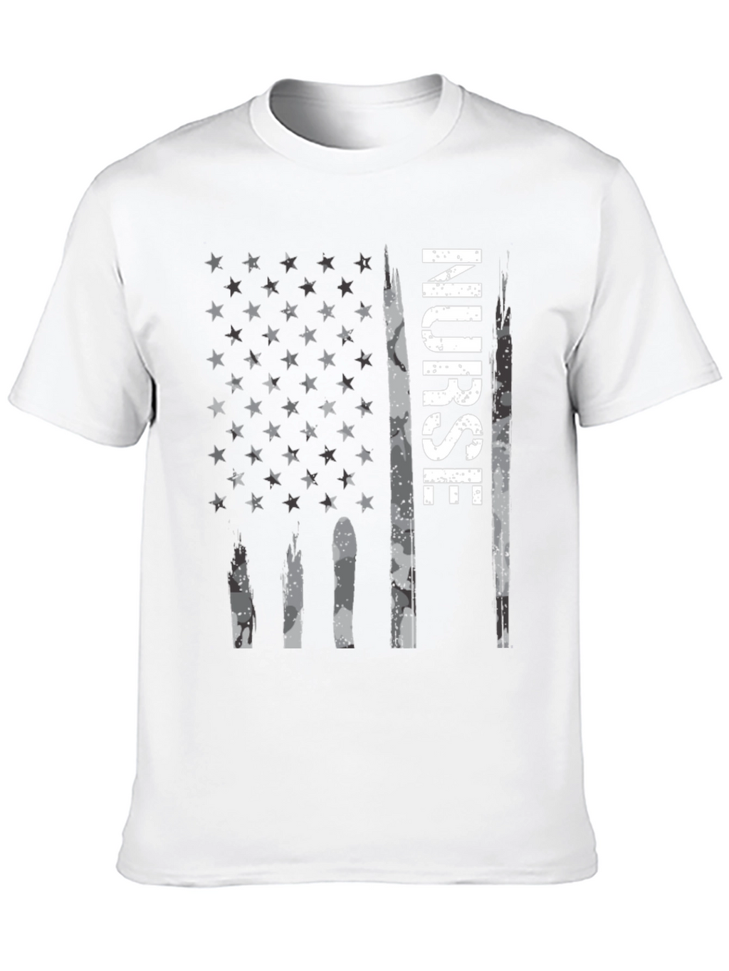 Nurse American Flag T-Shirt