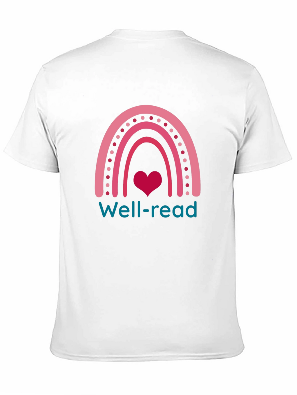 Well-Read Rainbow Heart T-Shirt