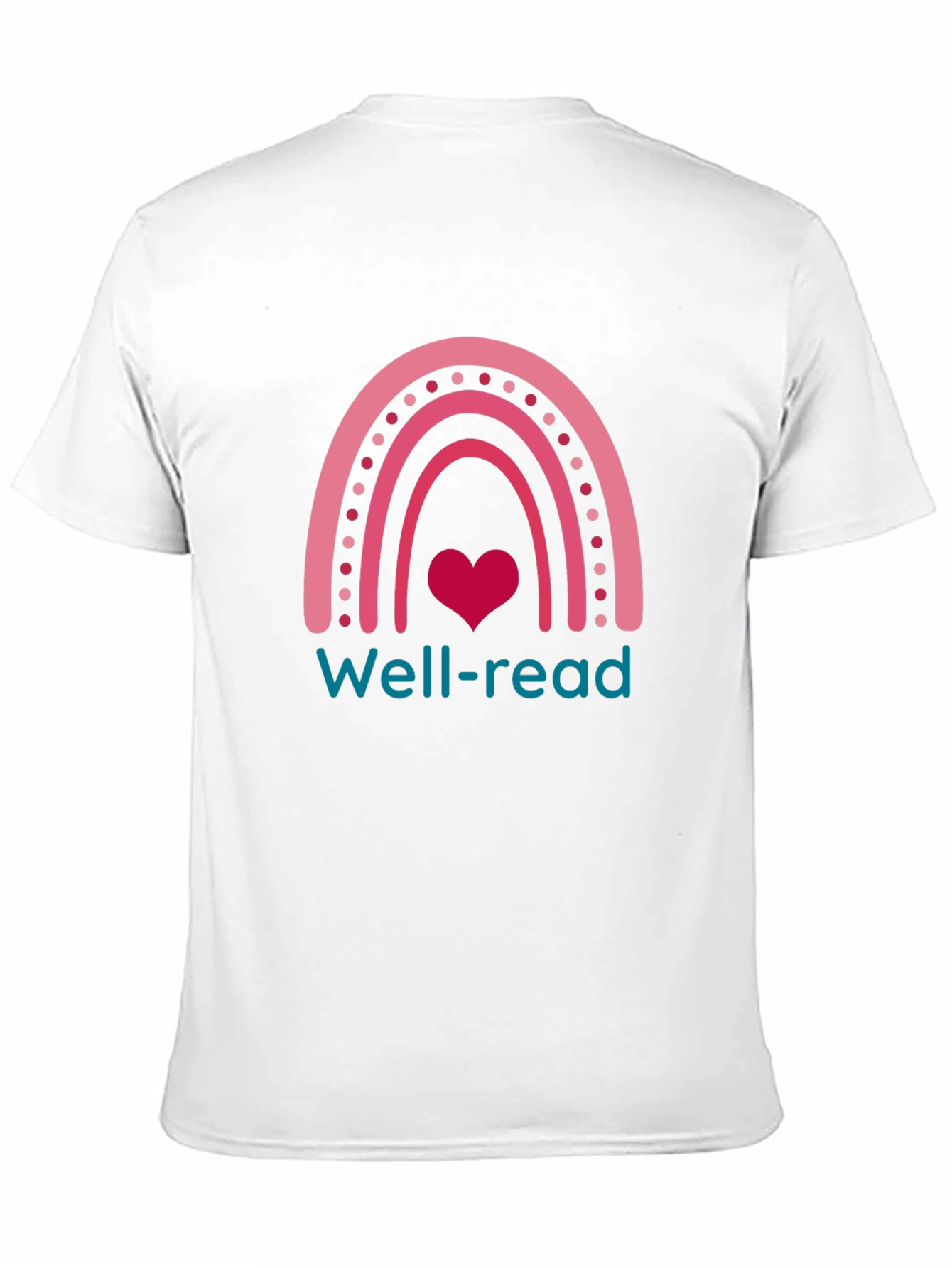 Well-Read Rainbow Heart T-Shirt