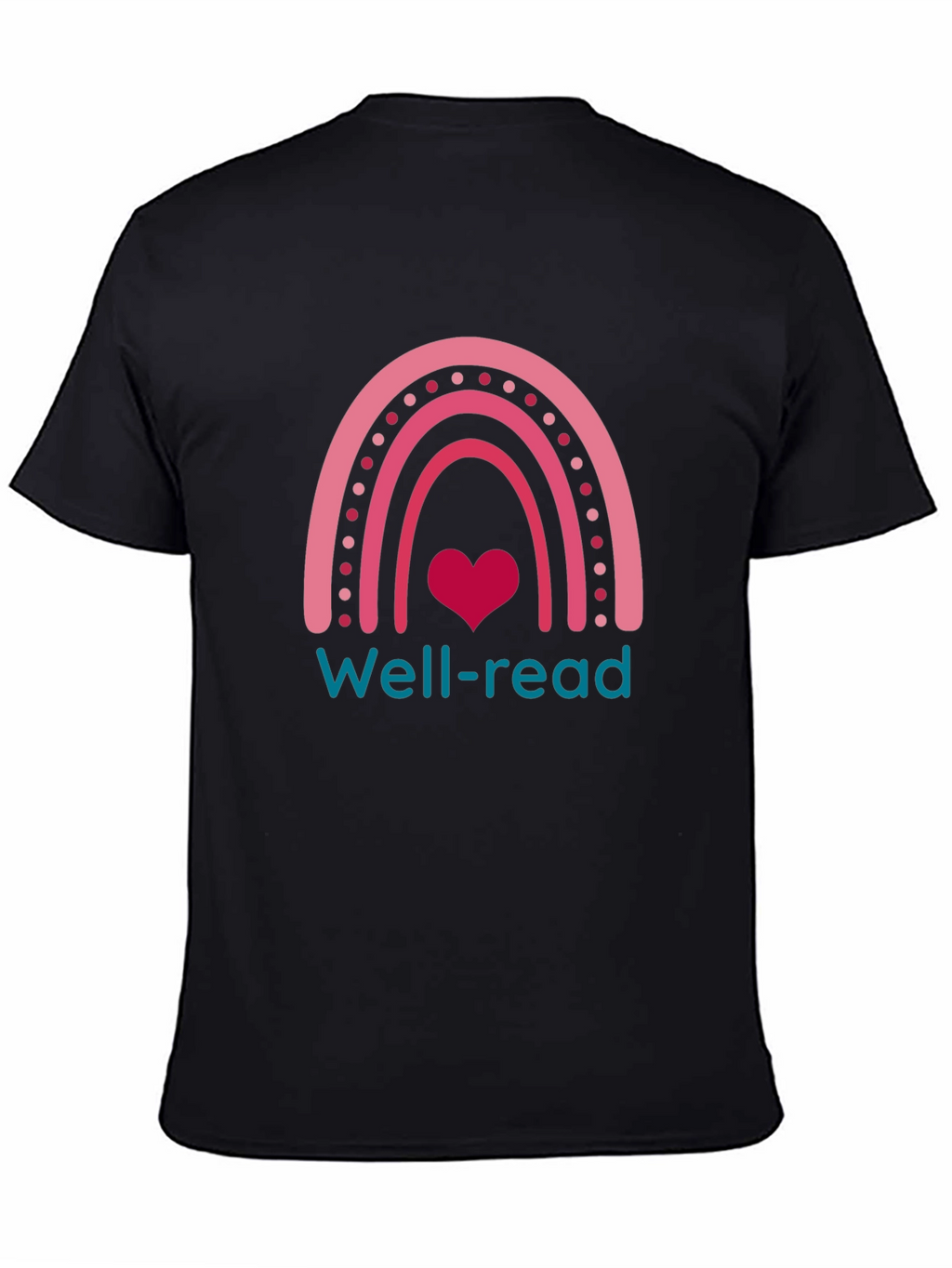 Well-Read Rainbow Heart T-Shirt