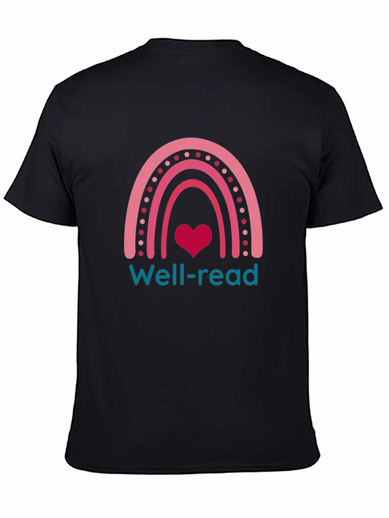 Well-Read Rainbow Heart T-Shirt