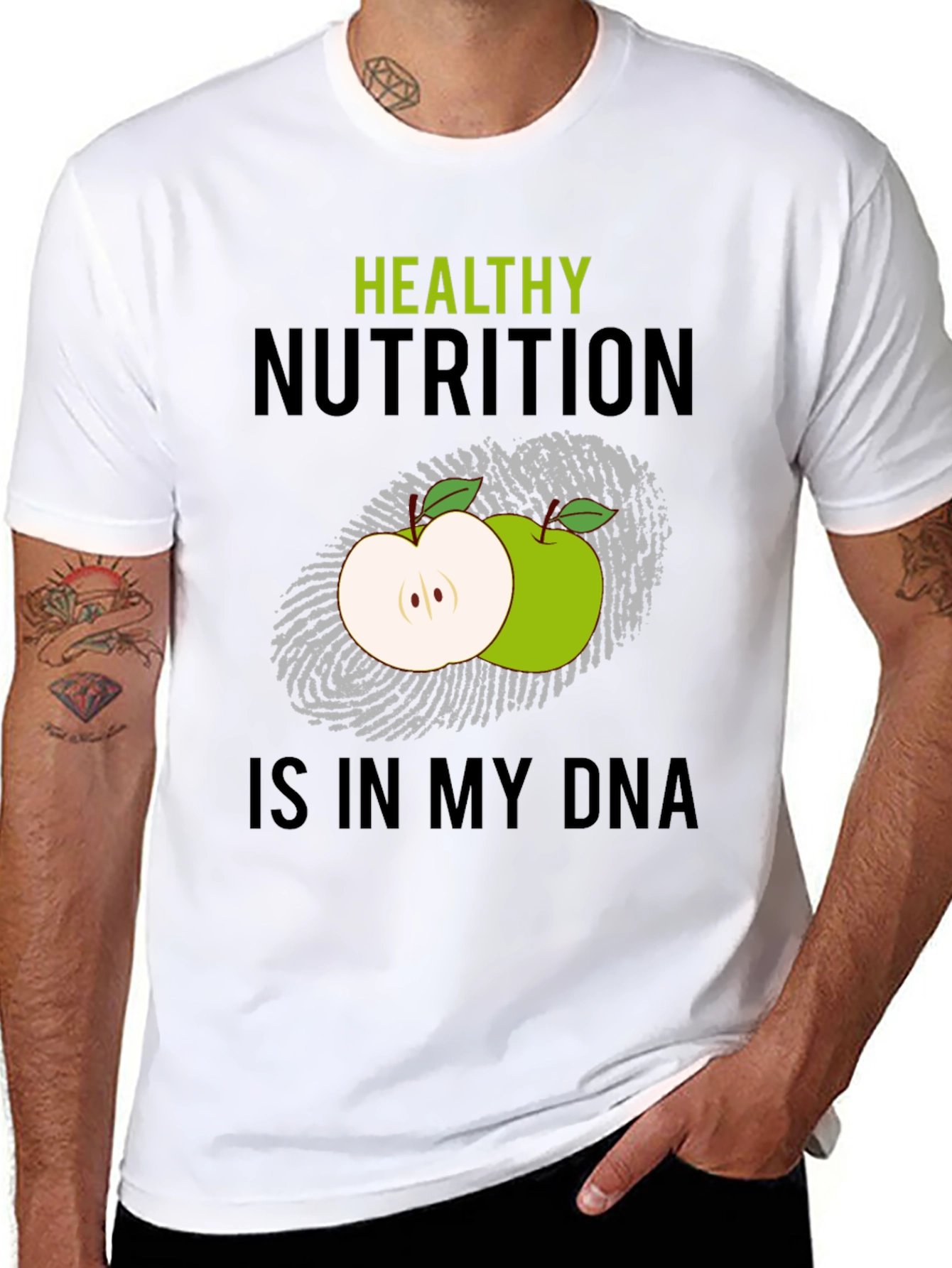 Healthy Nutrition DNA T-Shirt