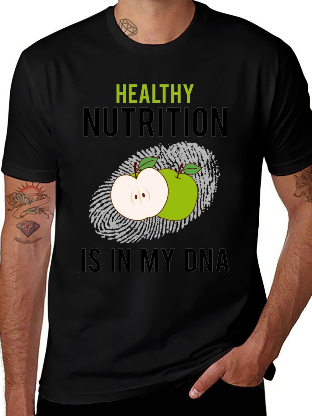 Healthy Nutrition DNA T-Shirt