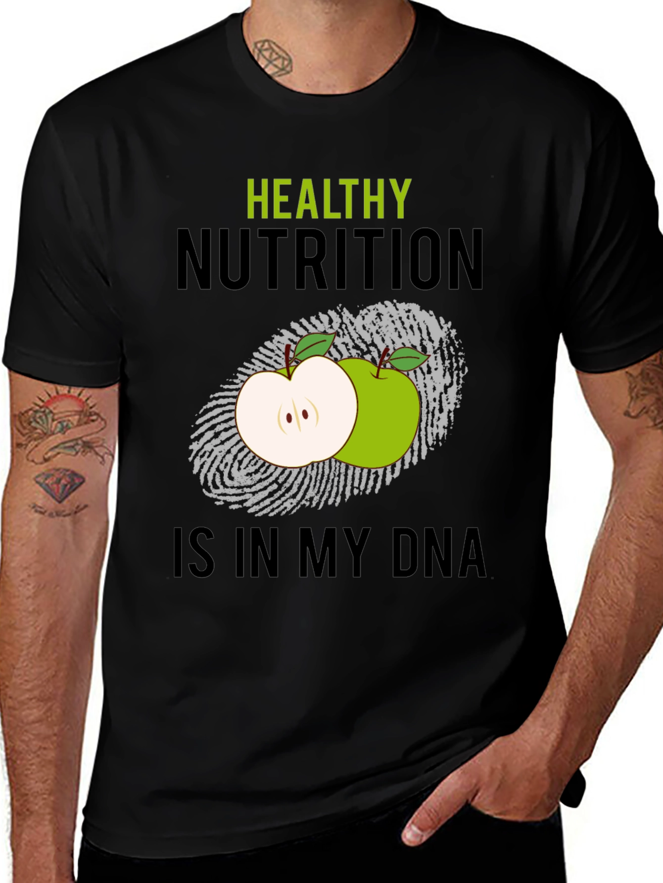 Healthy Nutrition DNA T-Shirt