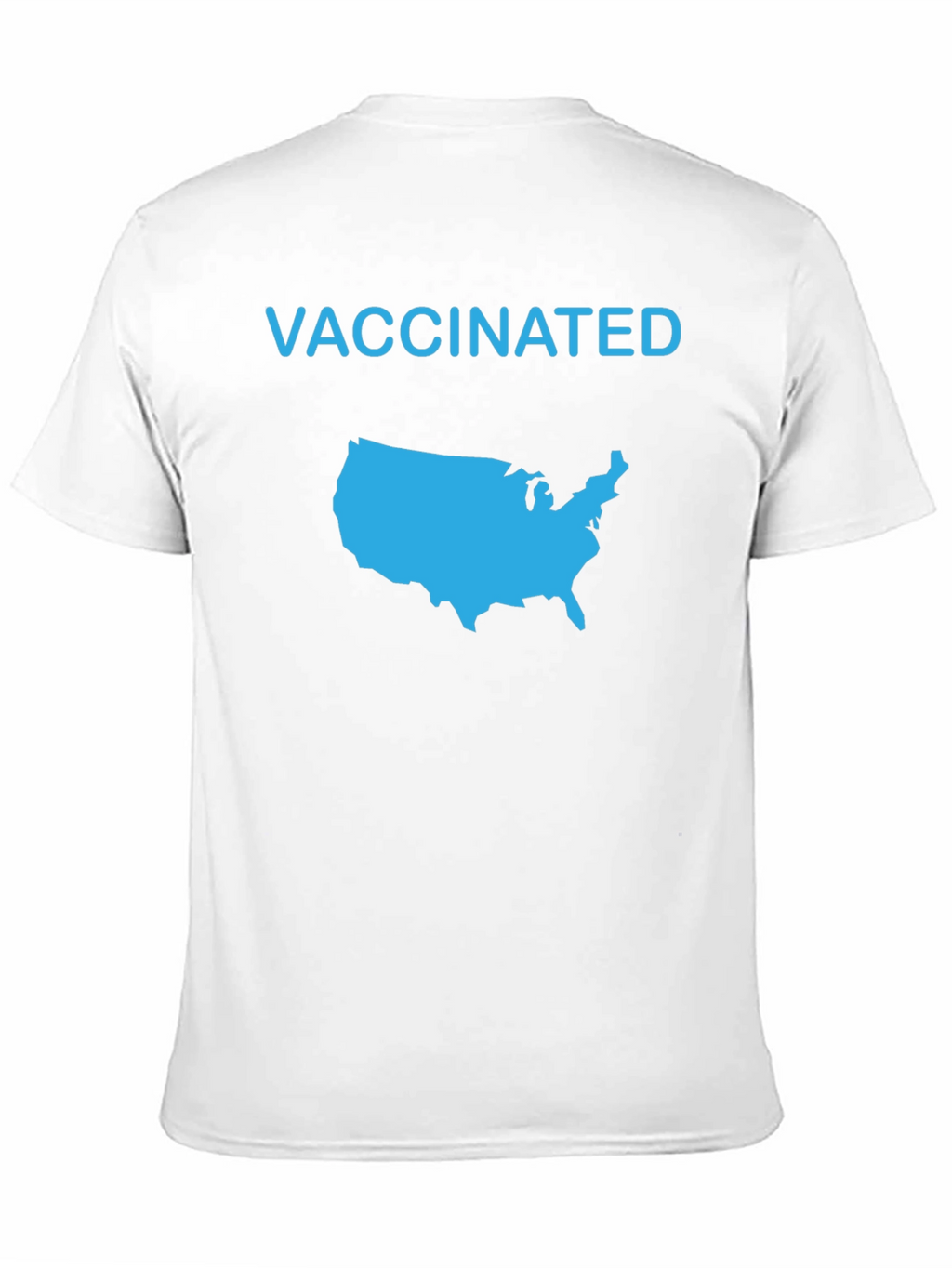 Vaccinated USA Map T-Shirt