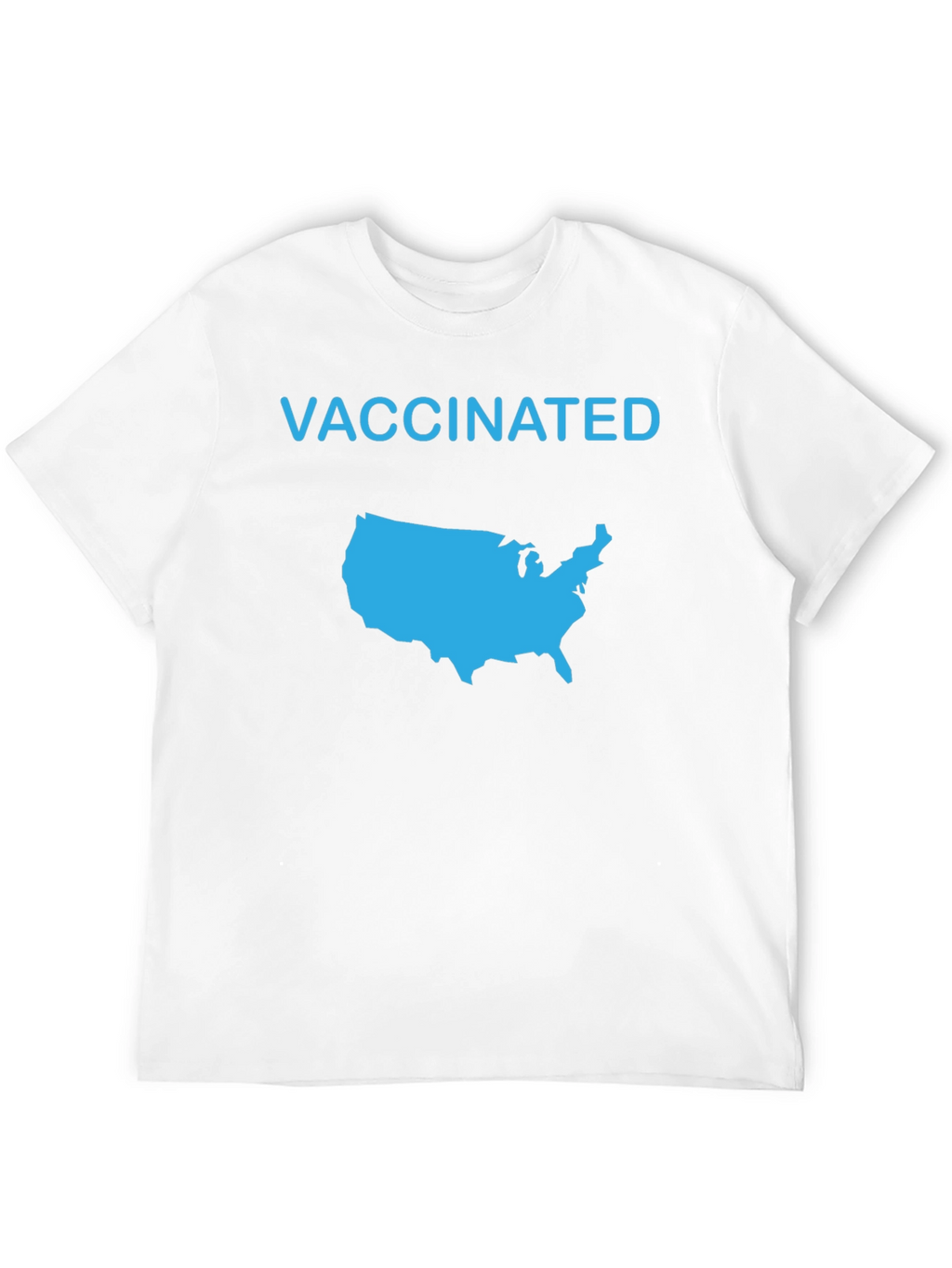 Vaccinated USA Map T-Shirt