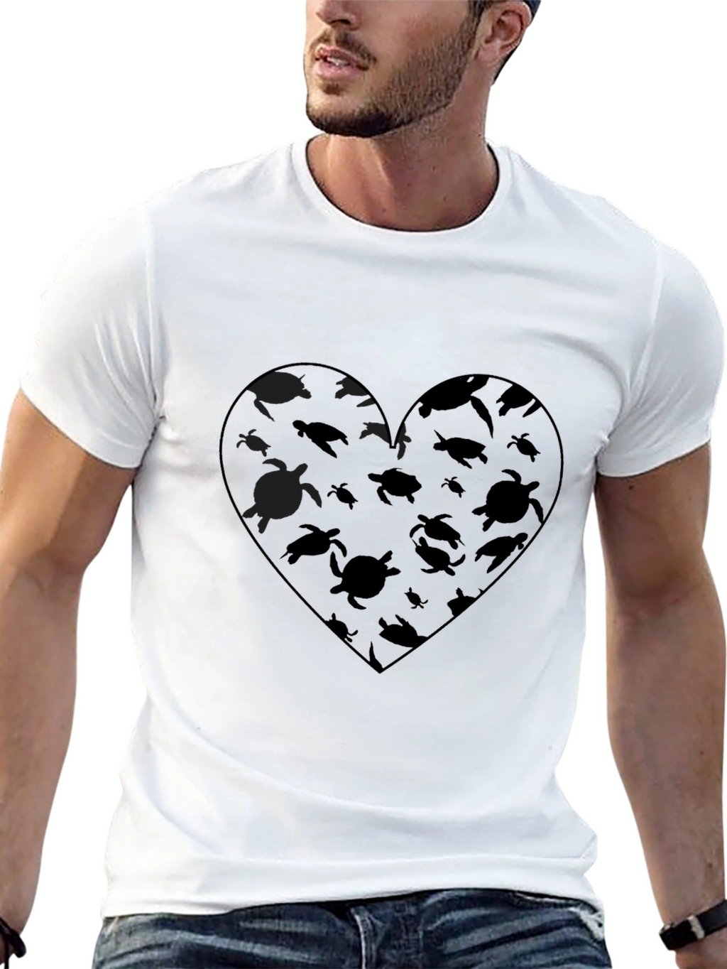 Sea Turtle Heart T-Shirt