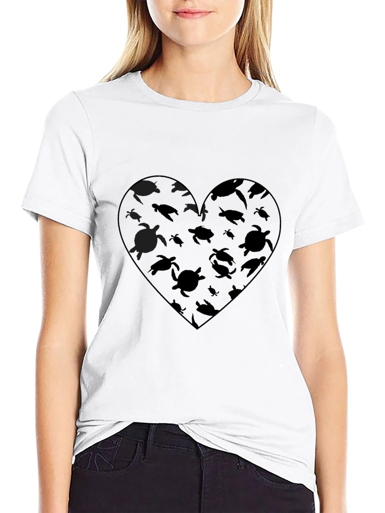 Sea Turtle Heart T-Shirt